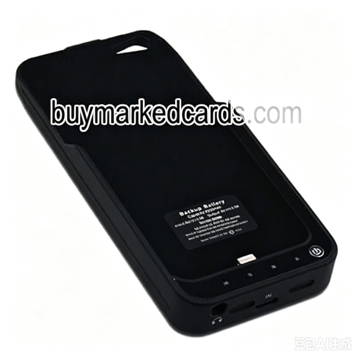 iPhone-Handyhülle Powerbank Poker Scanner