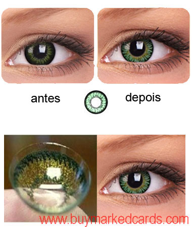 grüne Augen