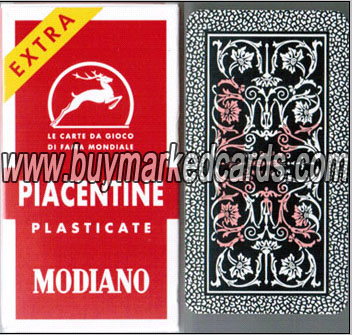 Modiano Piacentine 81/25 markierte Karten