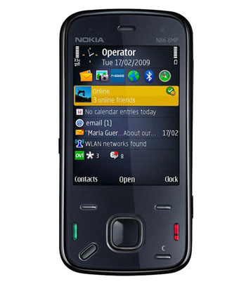 Nokia N86 Scanning Kamera