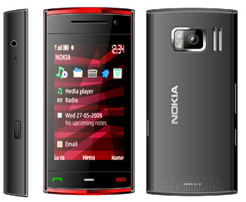 Nokia X6 Abtastkamera