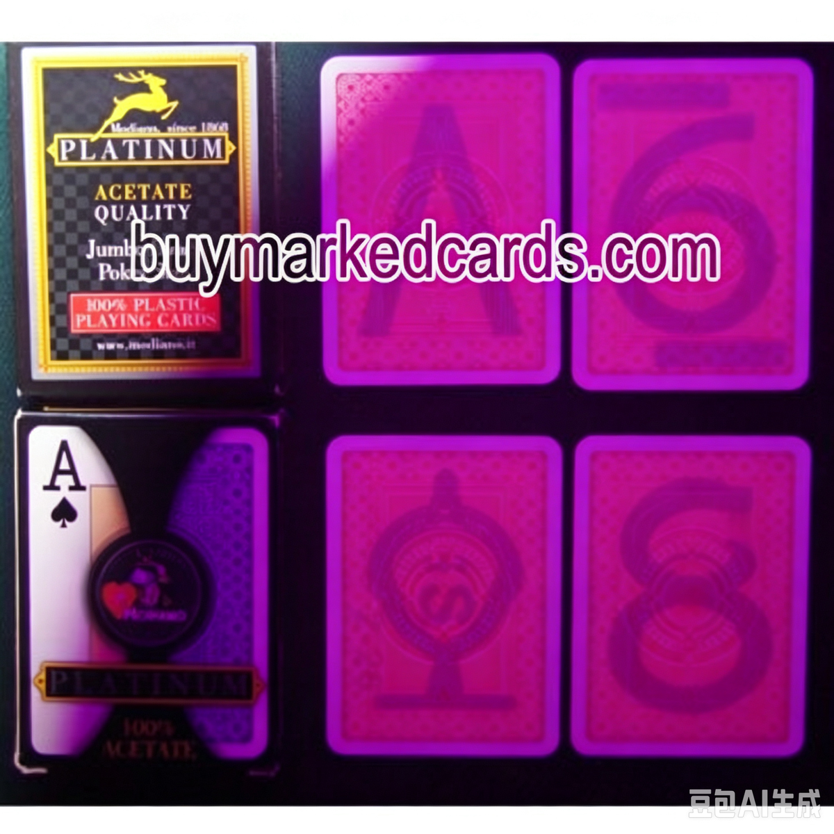 Modiano Platinum Marked Deck 