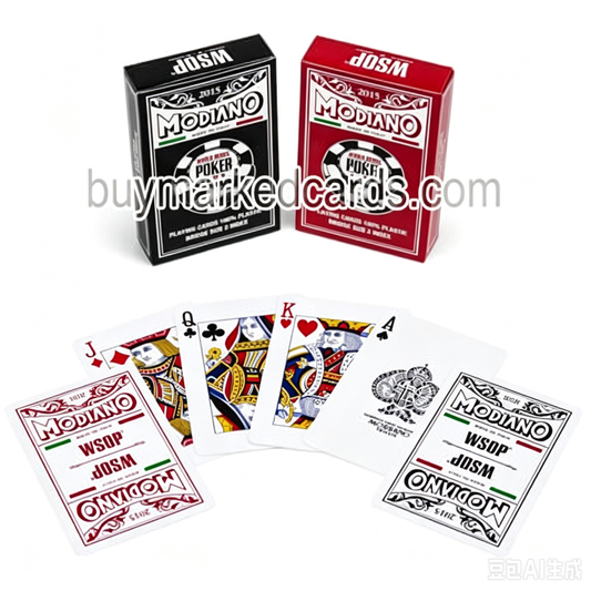Modiano WSOP Juice Marked Cards