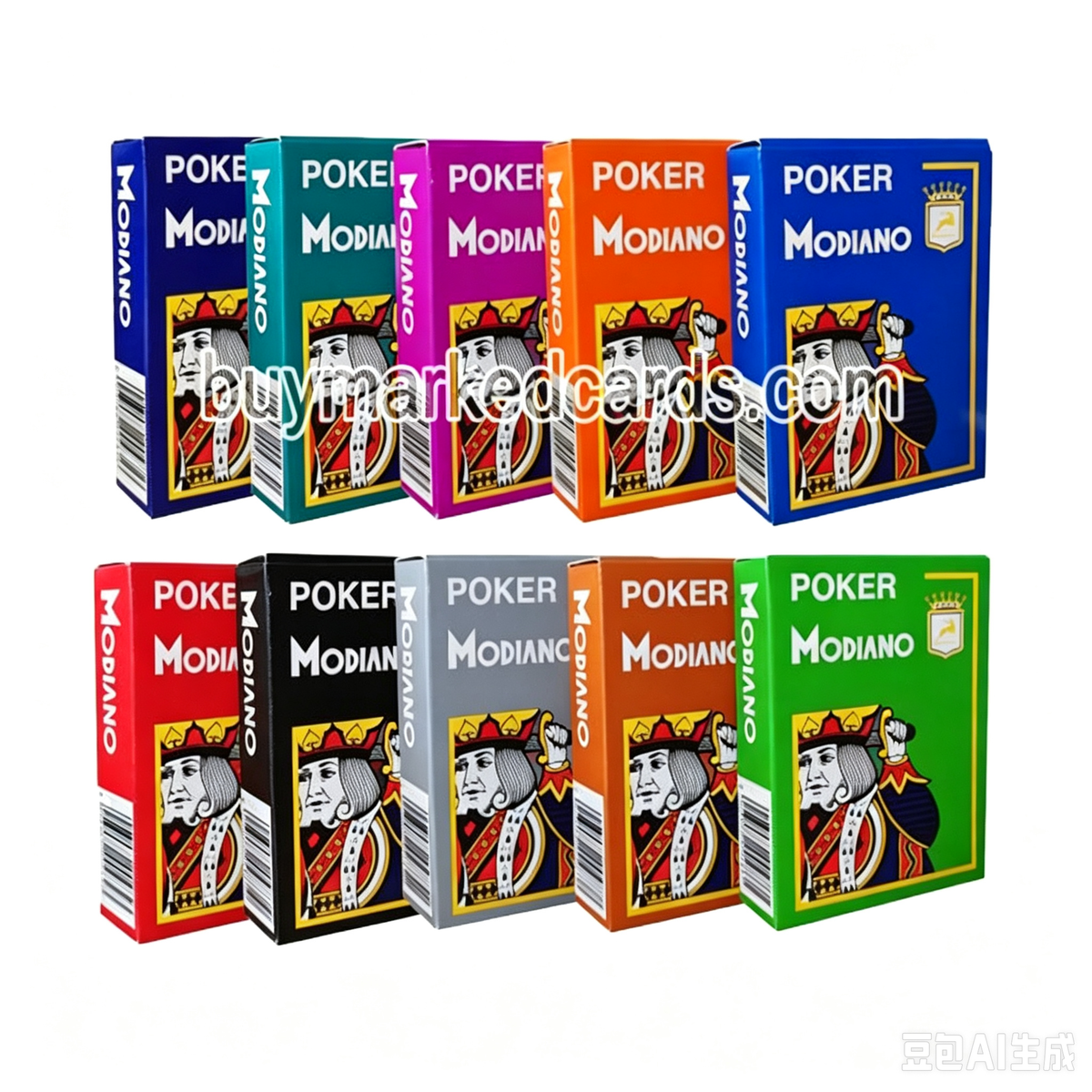 Modiano Cristallo Markierungskarten 