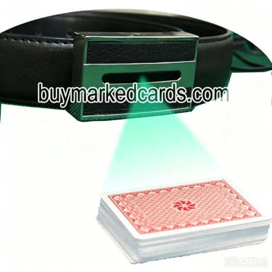 Pokerkarten-Scanner mit Ledergürtel