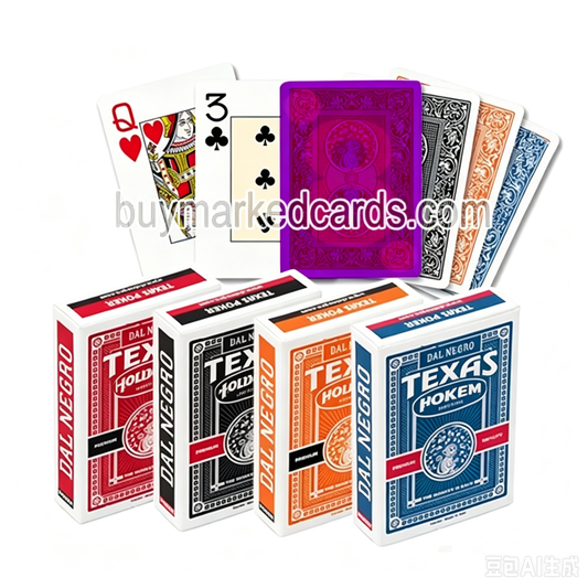 Dal Negro Texas Holdem Markierungskarte 